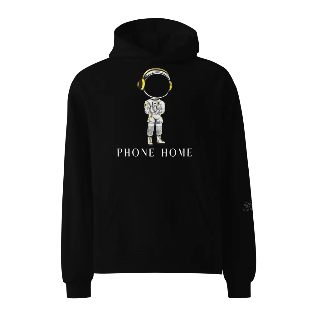 WHITE ASTRONAUT "PHONE HOME" FRONT & AMBITION UNIVERISTY CIRCLE LOGO BACK product image (7)