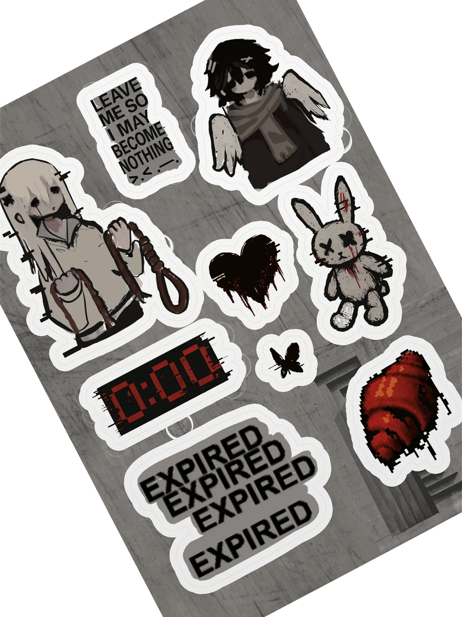 Cursed Croissant Sticker Pack product image (1)