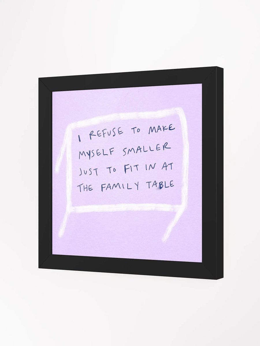 The Family Table Framed Art Print product image (2)
