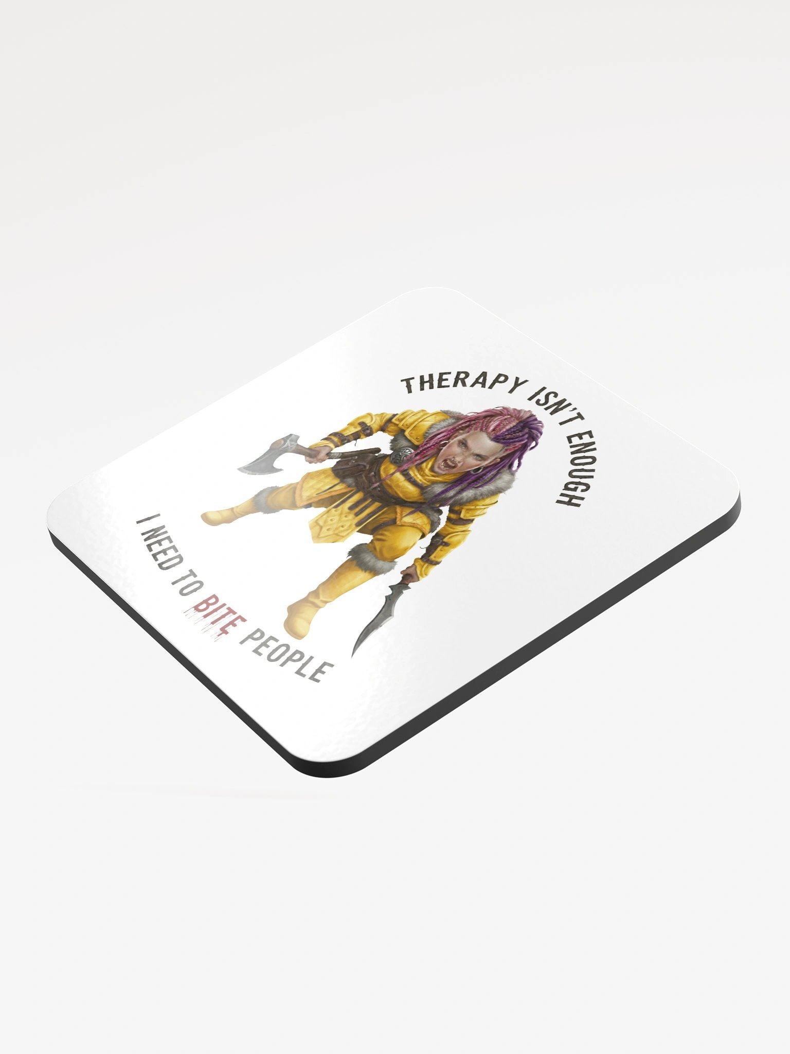 THERAPY YELLOW SHAMAN COASTER product image (3)