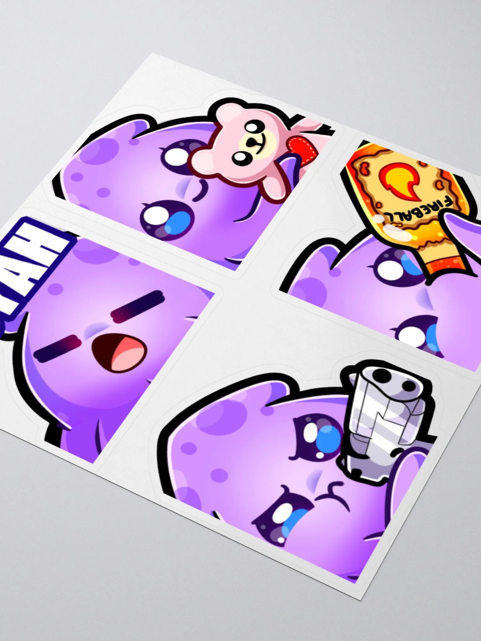 Squid Emote Sticker Set [3] product image (3)