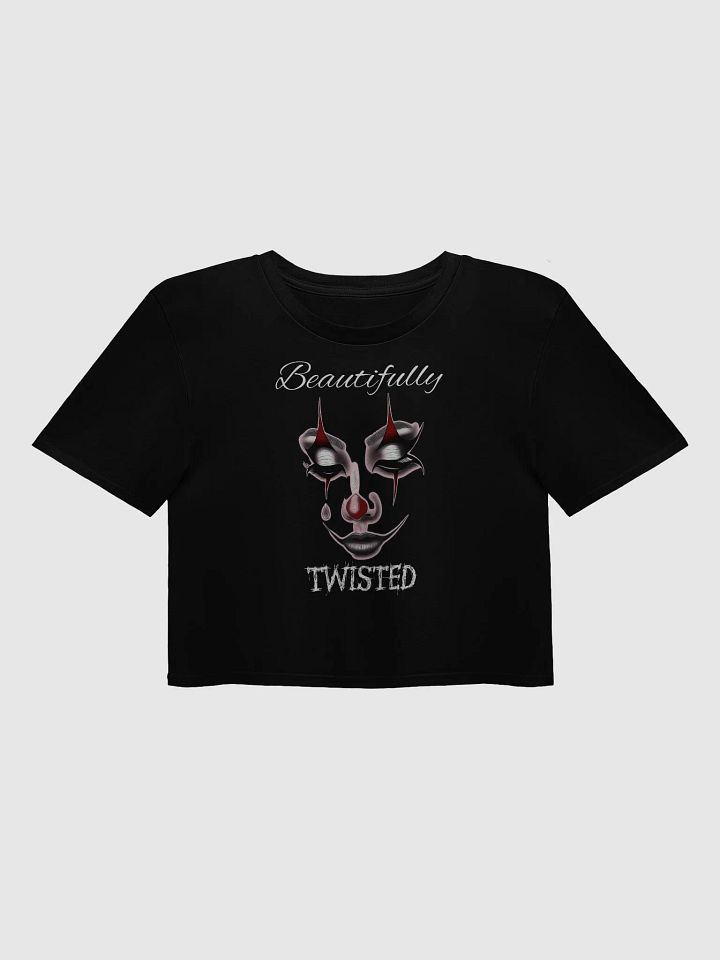 Beautifully Twisted Crop Top - Black product image (1)