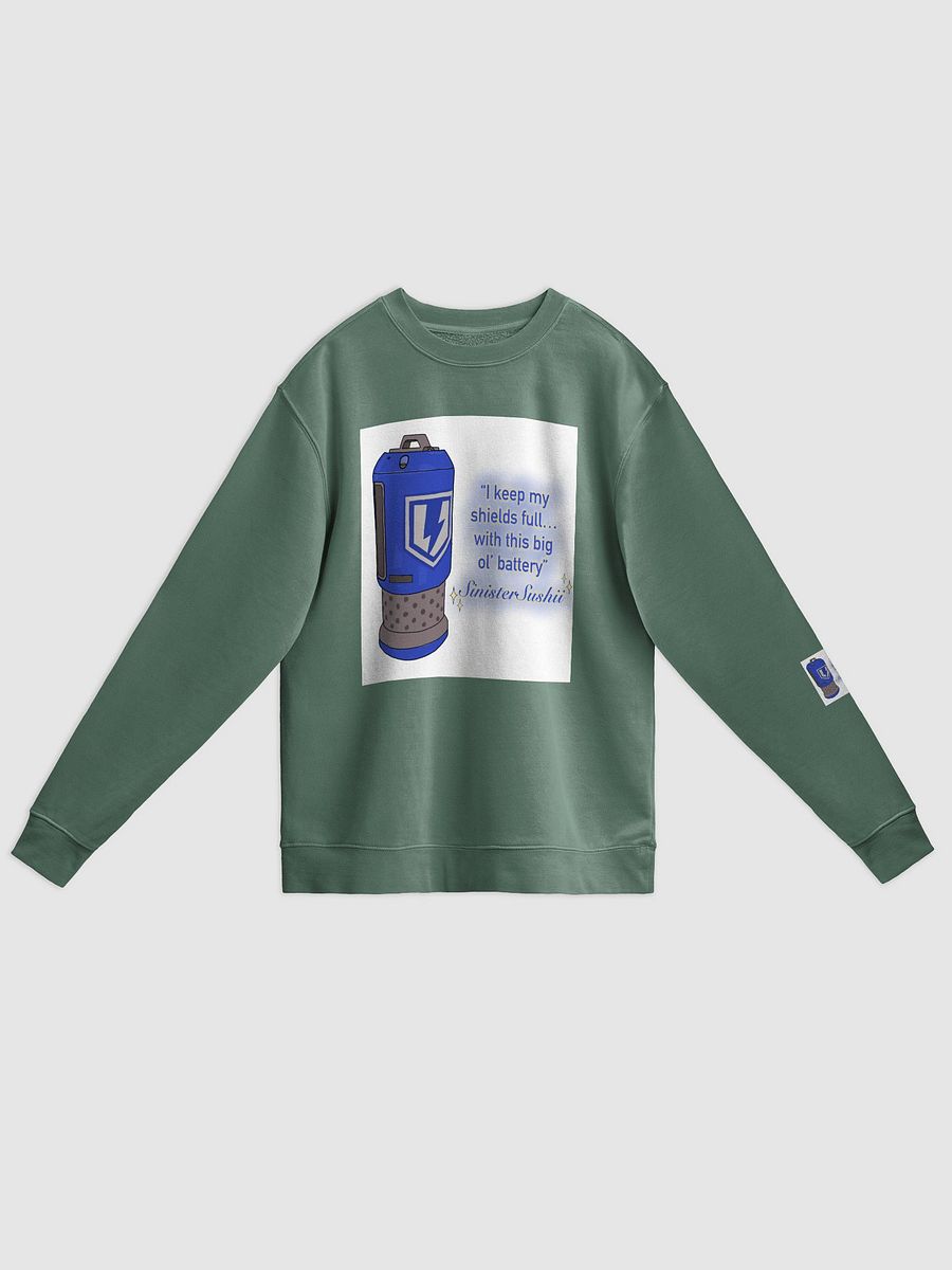 SinisterSushii Big ol' Battery Luxe Crewneck Sweater product image (1)