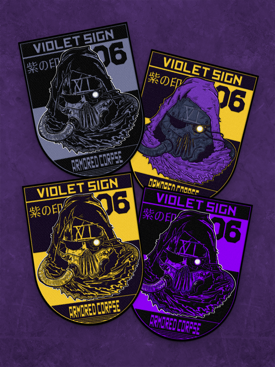 ARMORED CORPSE -- Badge Pack (PRE-ORDER) product image (1)