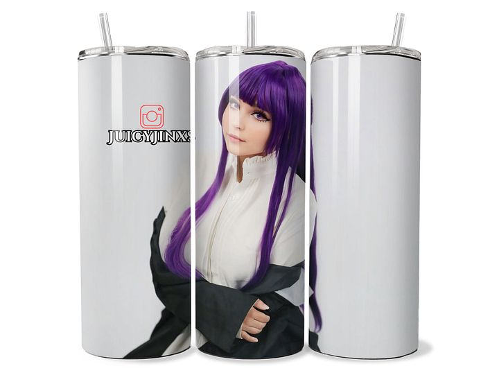 Frieren: Beyond Journey’s End - Fern Tumbler - Cosplayer: JuicyJinxs - 20oz Stainless Steel product image (1)