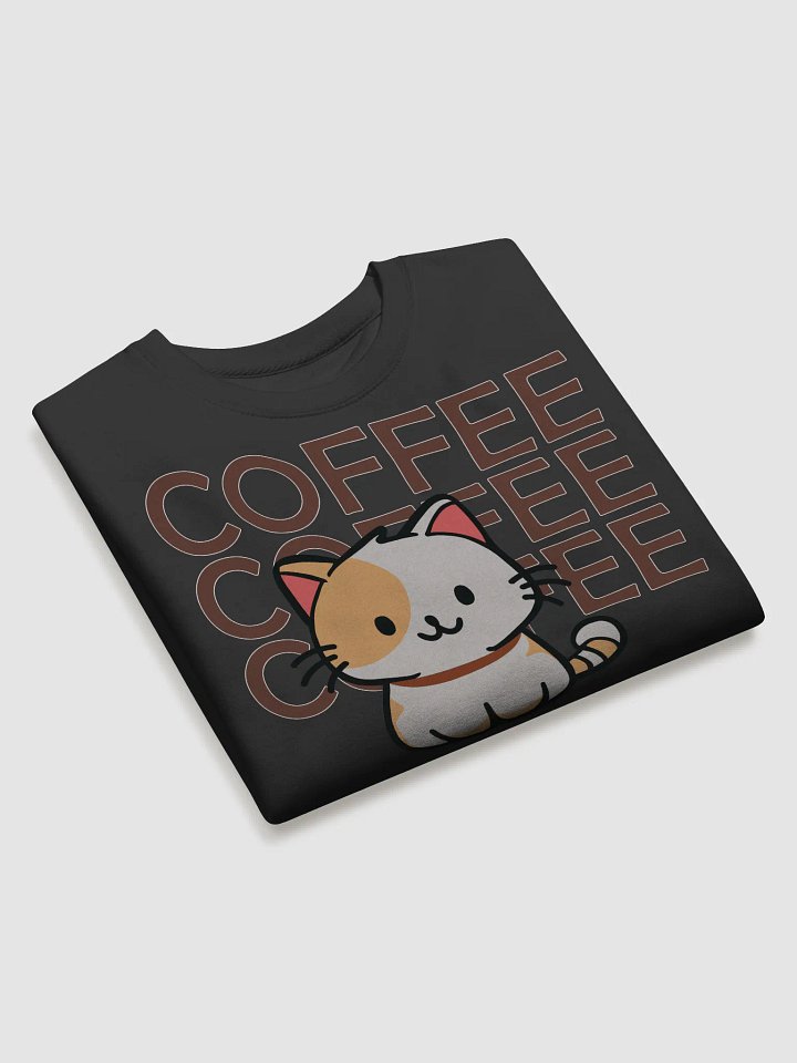 Coffee Cat Sweatshirt product image (2)