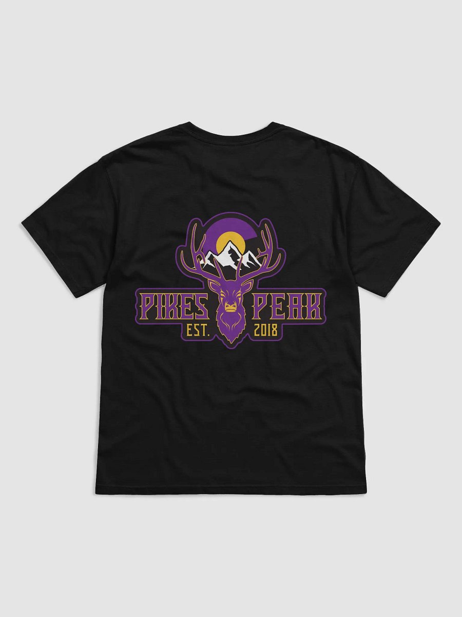 Symmetrical PP Design Purple T-Shirt product image (5)