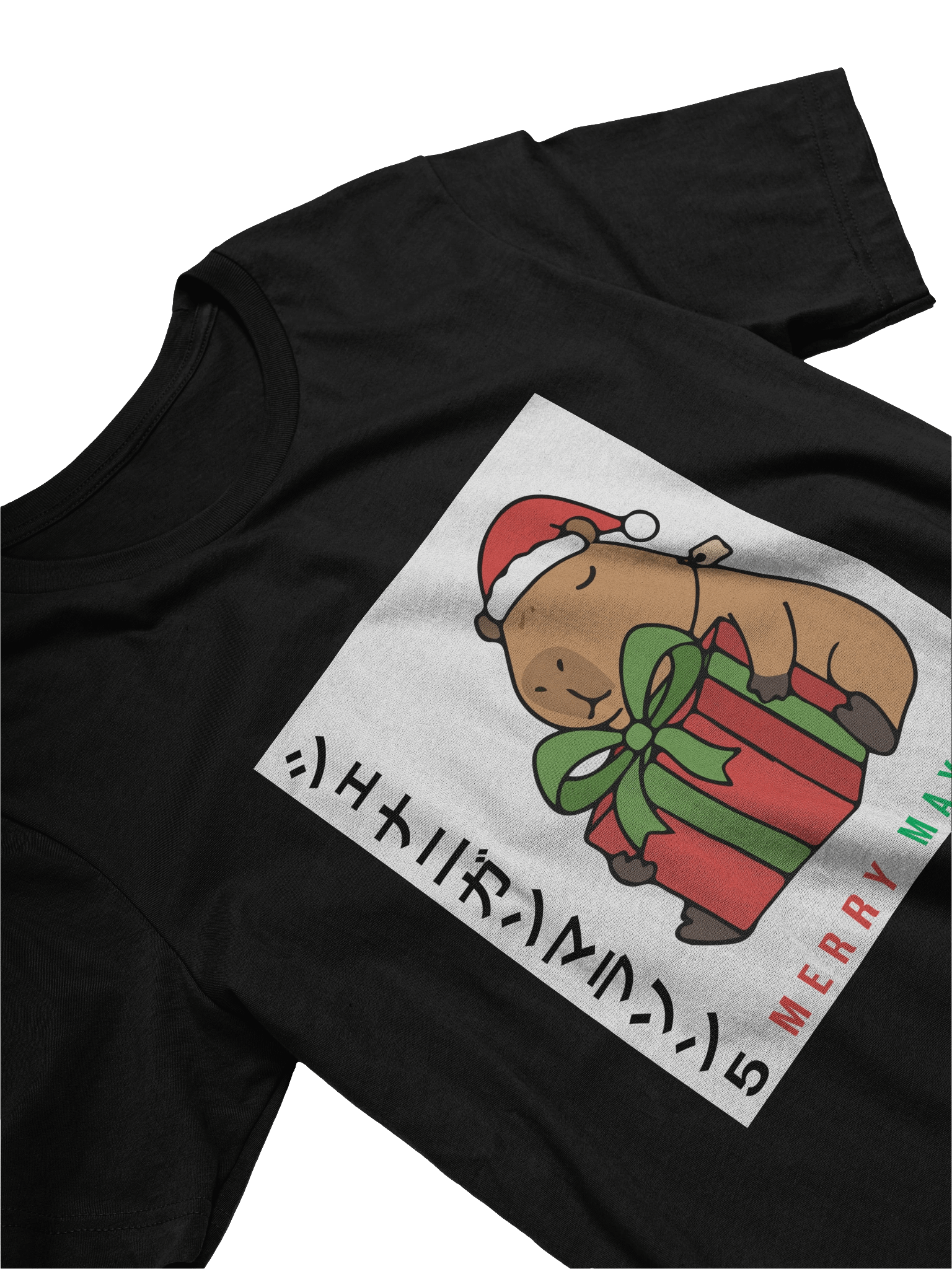Merry Mayhem Capybara Tee product image (10)