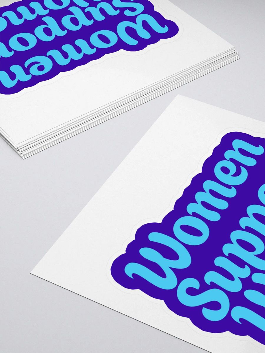"Women Support Women" Kiss Cut Stickers product image (11)