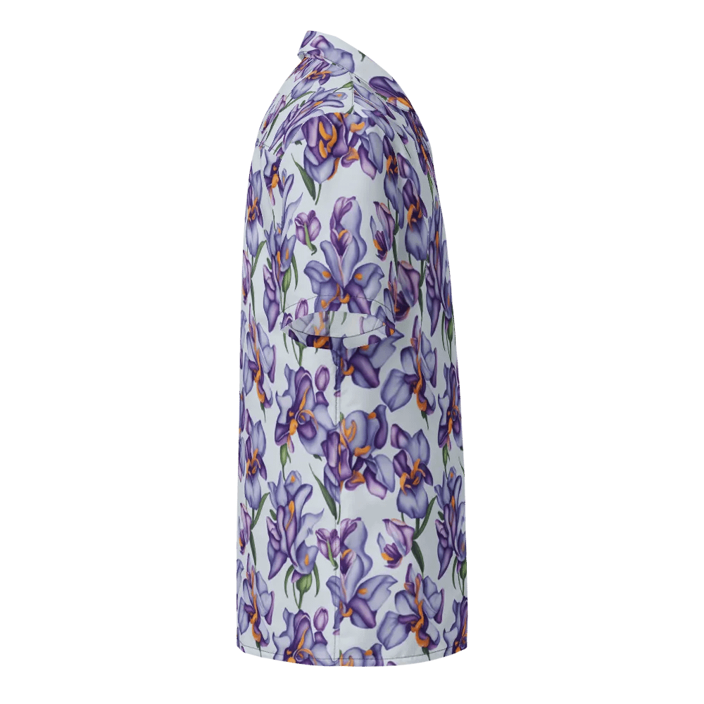 Floral Pattern Orchid Flowers Hawaiian Shirt product image (4)