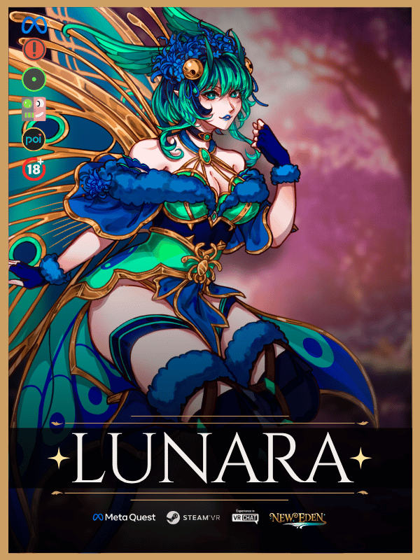 Lunara (VRChat Ready Avatar) product image (1)