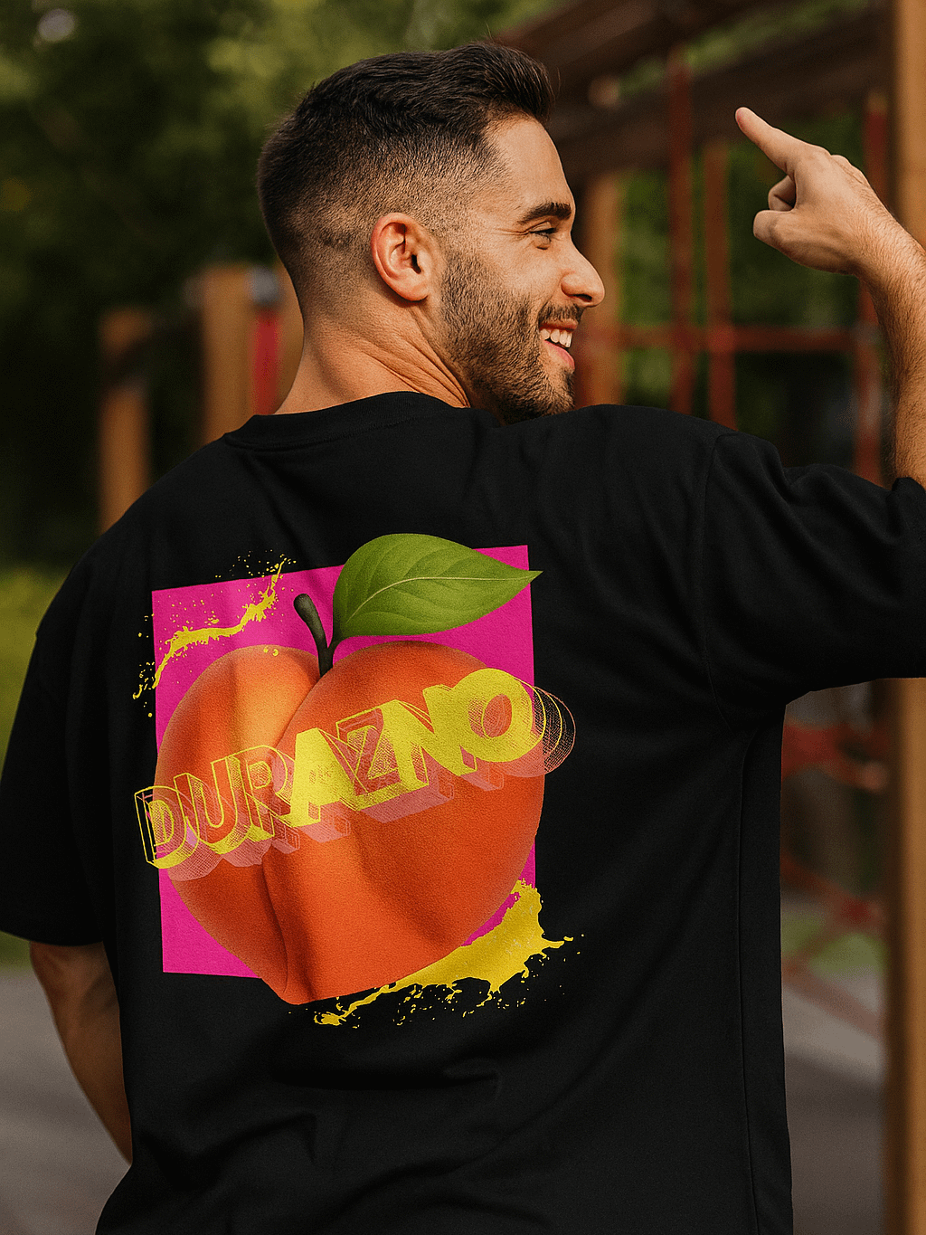 "Durazno" Oversized Tee product image (2)