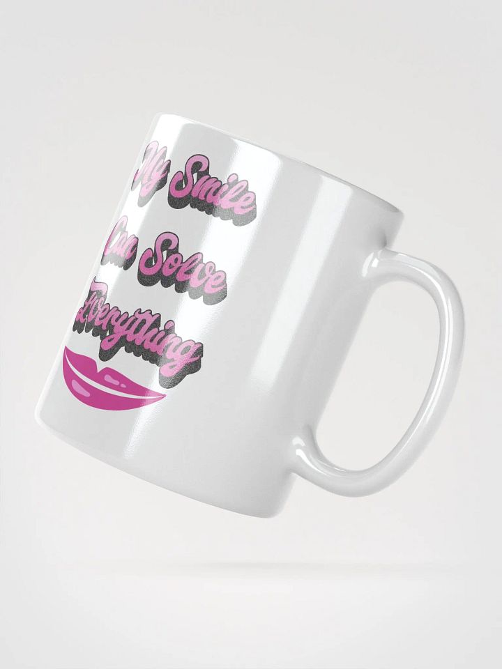 My Smile Can Solve Everything White Mug product image (4)