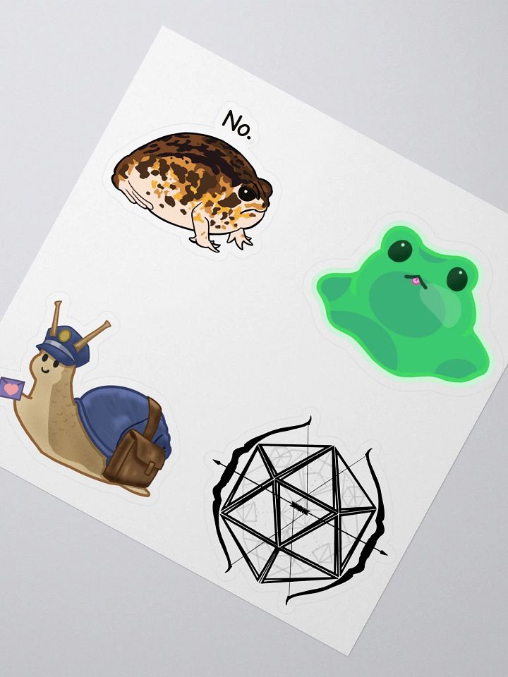 Funny Friends Sticker Sheet product image (2)