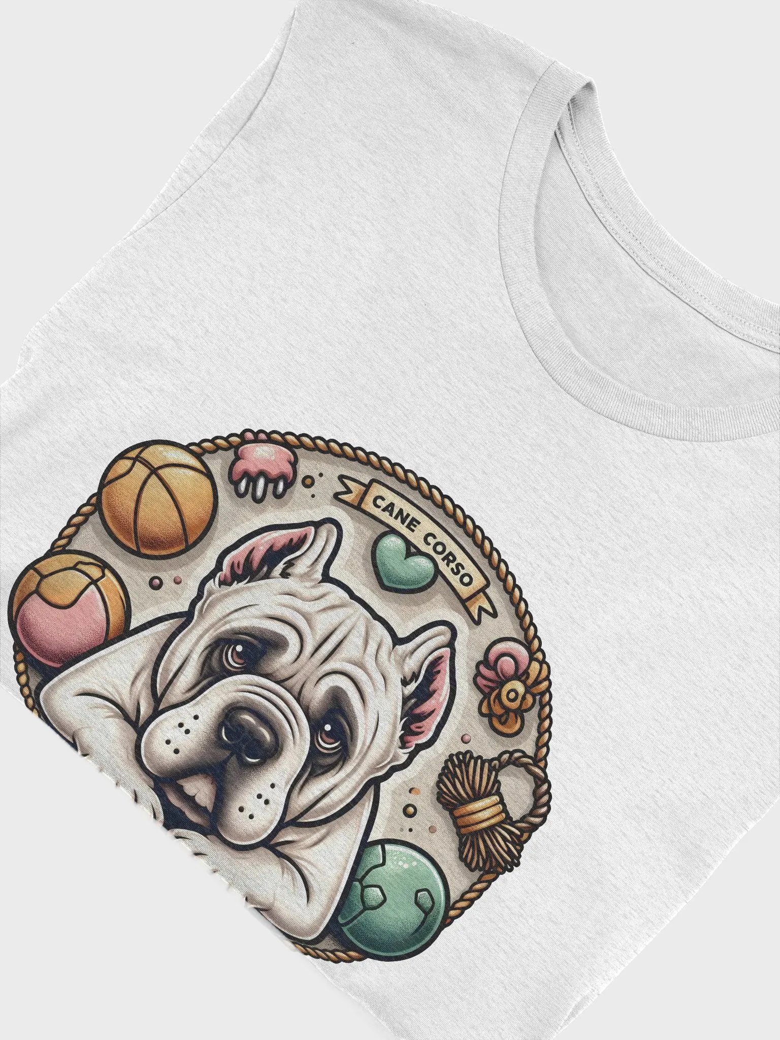 Rare White Cane Corso T-Shirt – Proud Dog Owner Apparel product image (33)