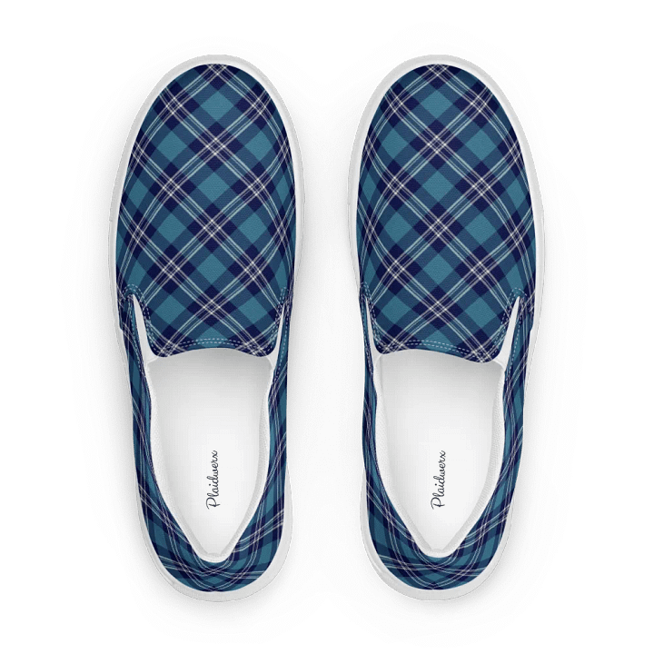 St Andrews Tartan Men's Slip-On Shoes product image (1)