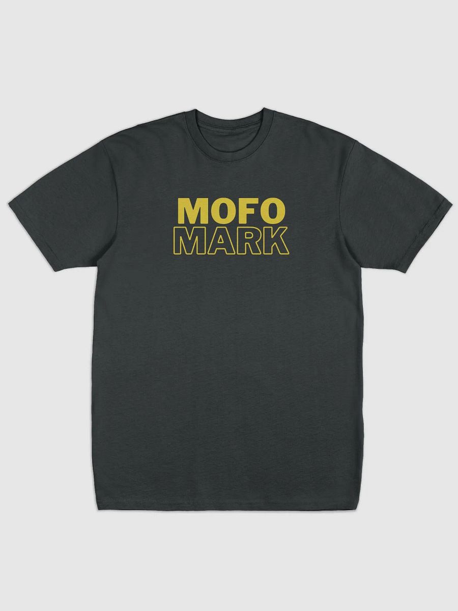 MOFO Mark Black Heavyweight T-Shirt product image (1)