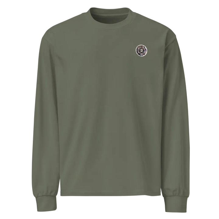 Béar Bí Ullamh AS Colour Premium Meáchan Trom Léine Sleeve Fada (Back Patch) product image (1)