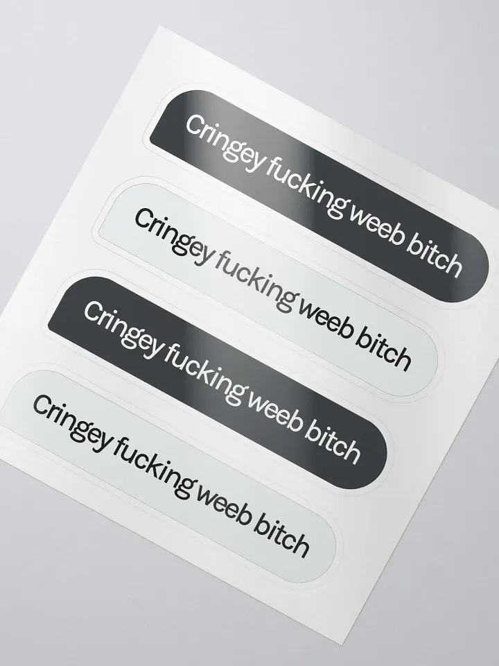 Weeb B!tch Stickers product image (2)