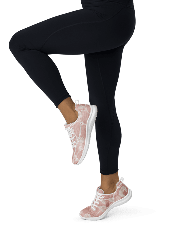 Women's Pretty & Pink Asian inspired Painted Athletic Kicks product image (2)