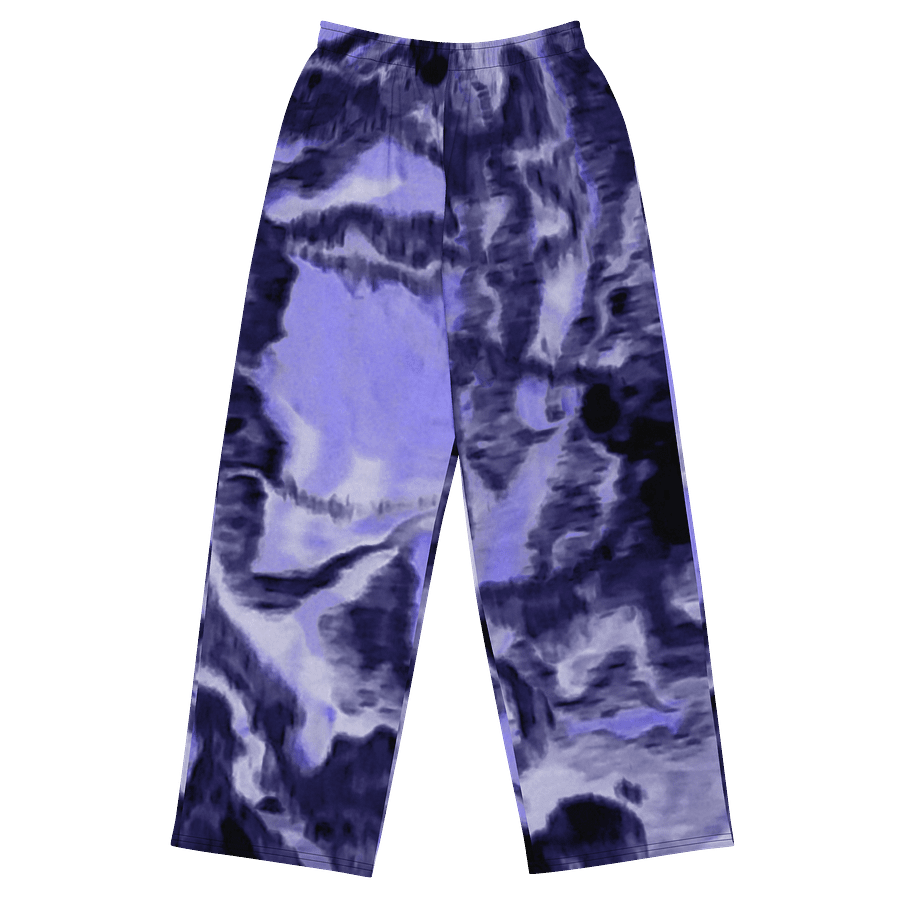 Purple Fluid Art Pants product image (1)