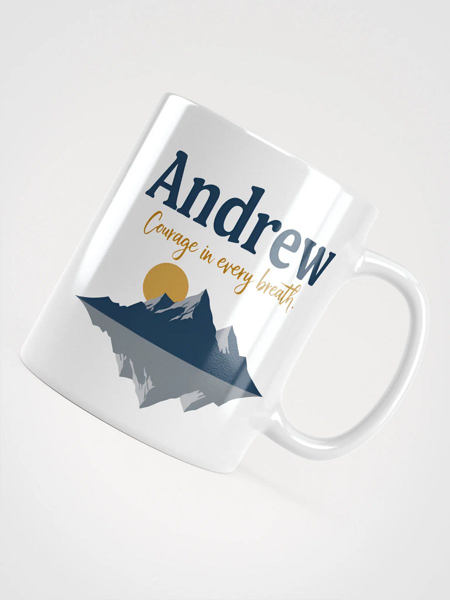 Andrew Mug – Courage in Every Breath | Personalized Inspirational Gift product image (4)