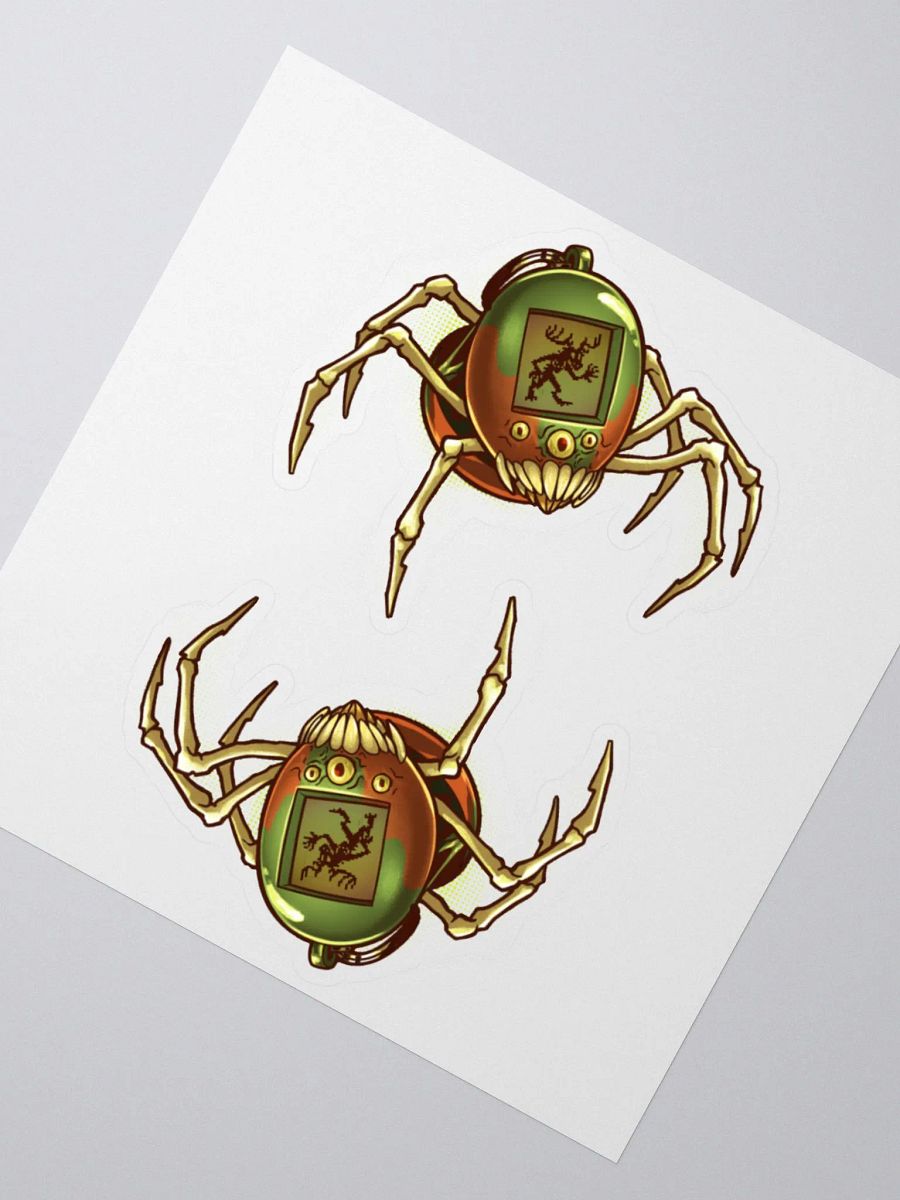 Cryptigotchi Kiss Cut Sticker Duo product image (2)