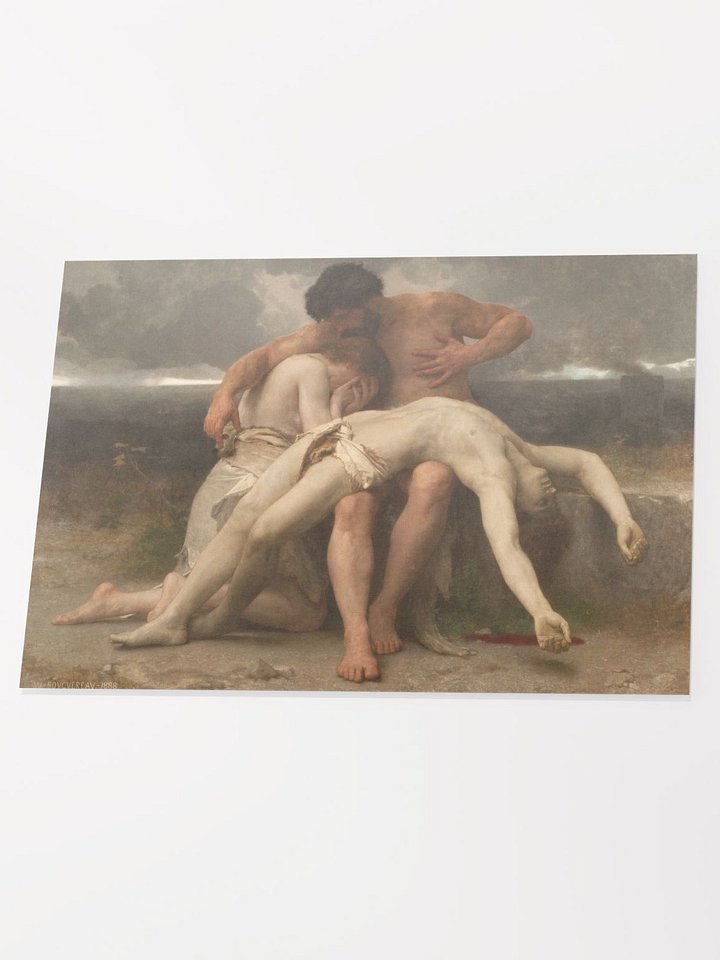 ''The First Mourning'' by William-Adolphe Bouguereau Poster product image (2)