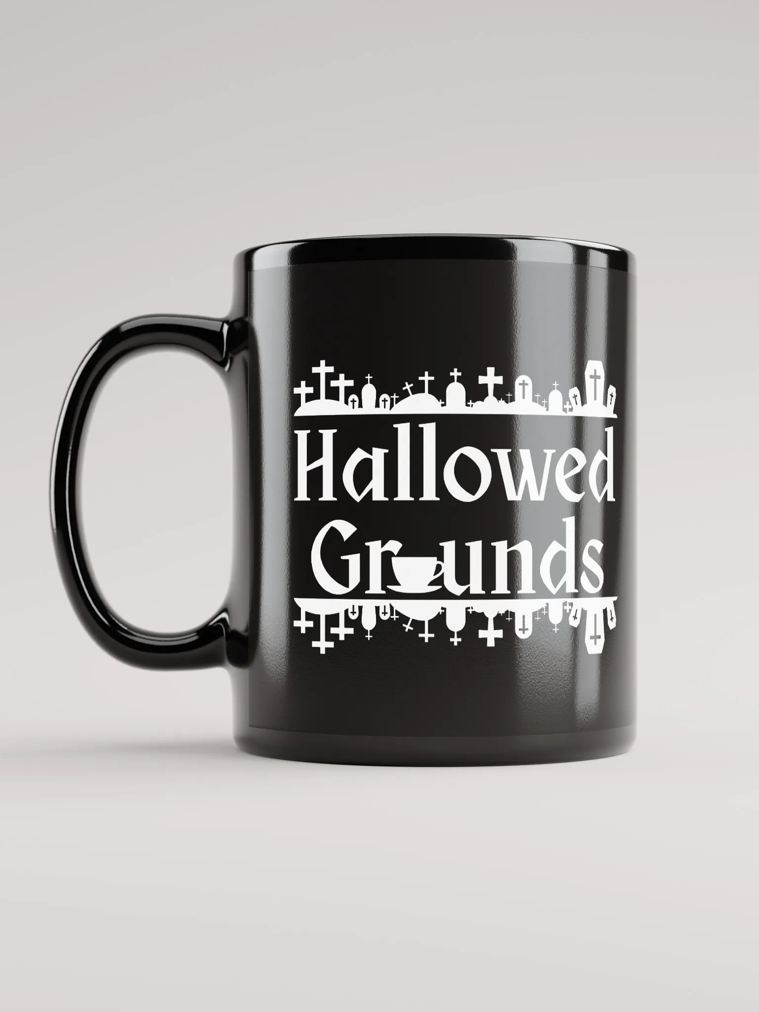 Hallowed Grounds Black Mug product image (12)