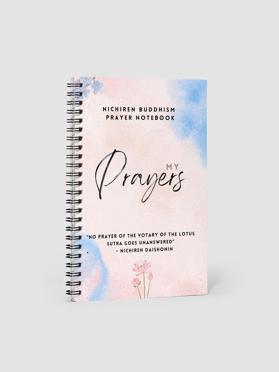 My Prayers—Nichiren Buddhism Spiral Notebook product image (1)