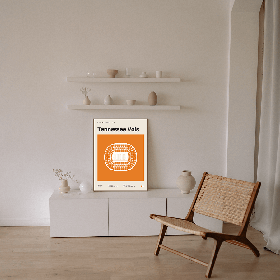 Tennessee Vols Stadium Infographic Poster product image (7)