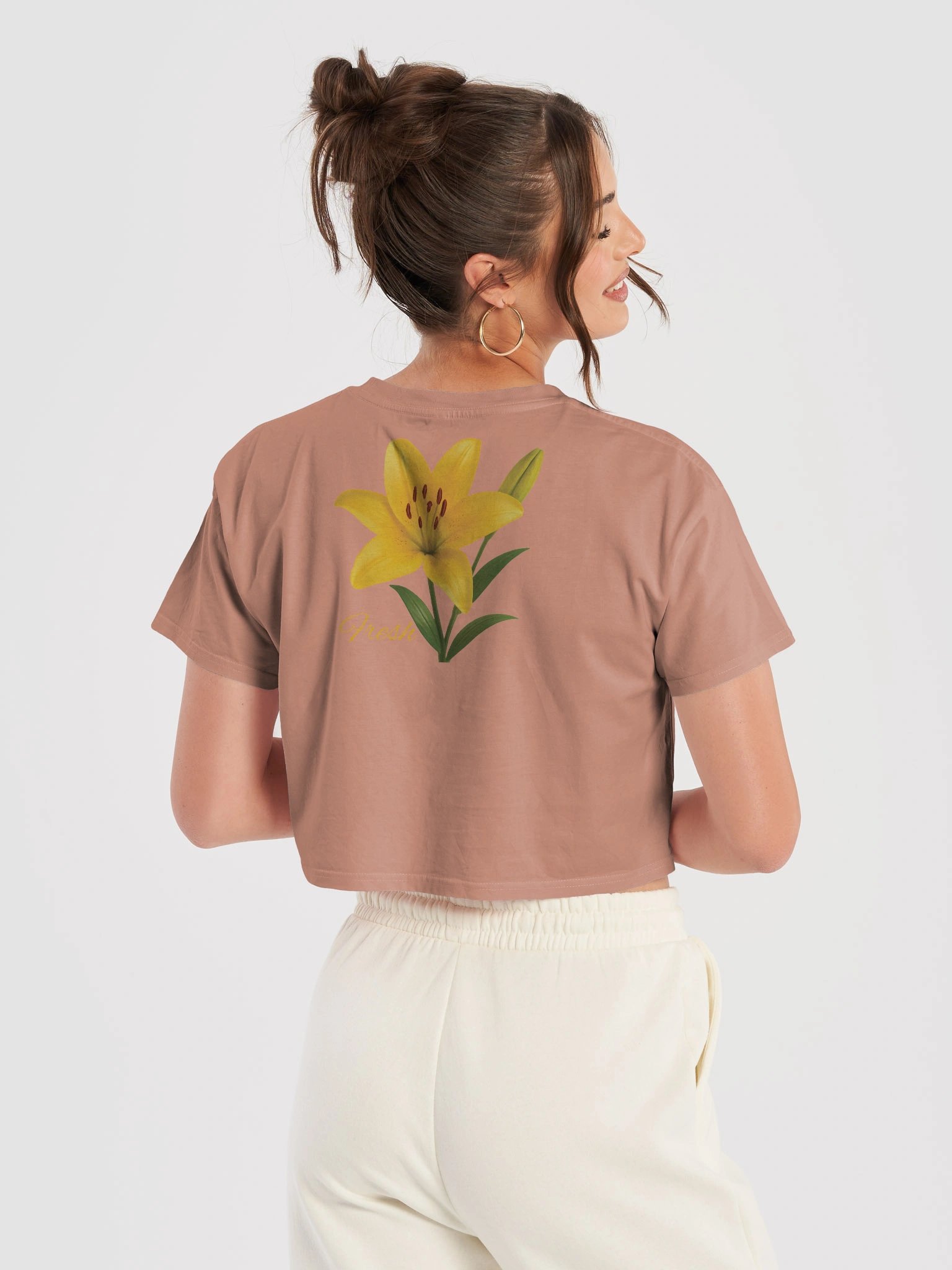 Fresh Blooms Women's Crop Top product image (33)