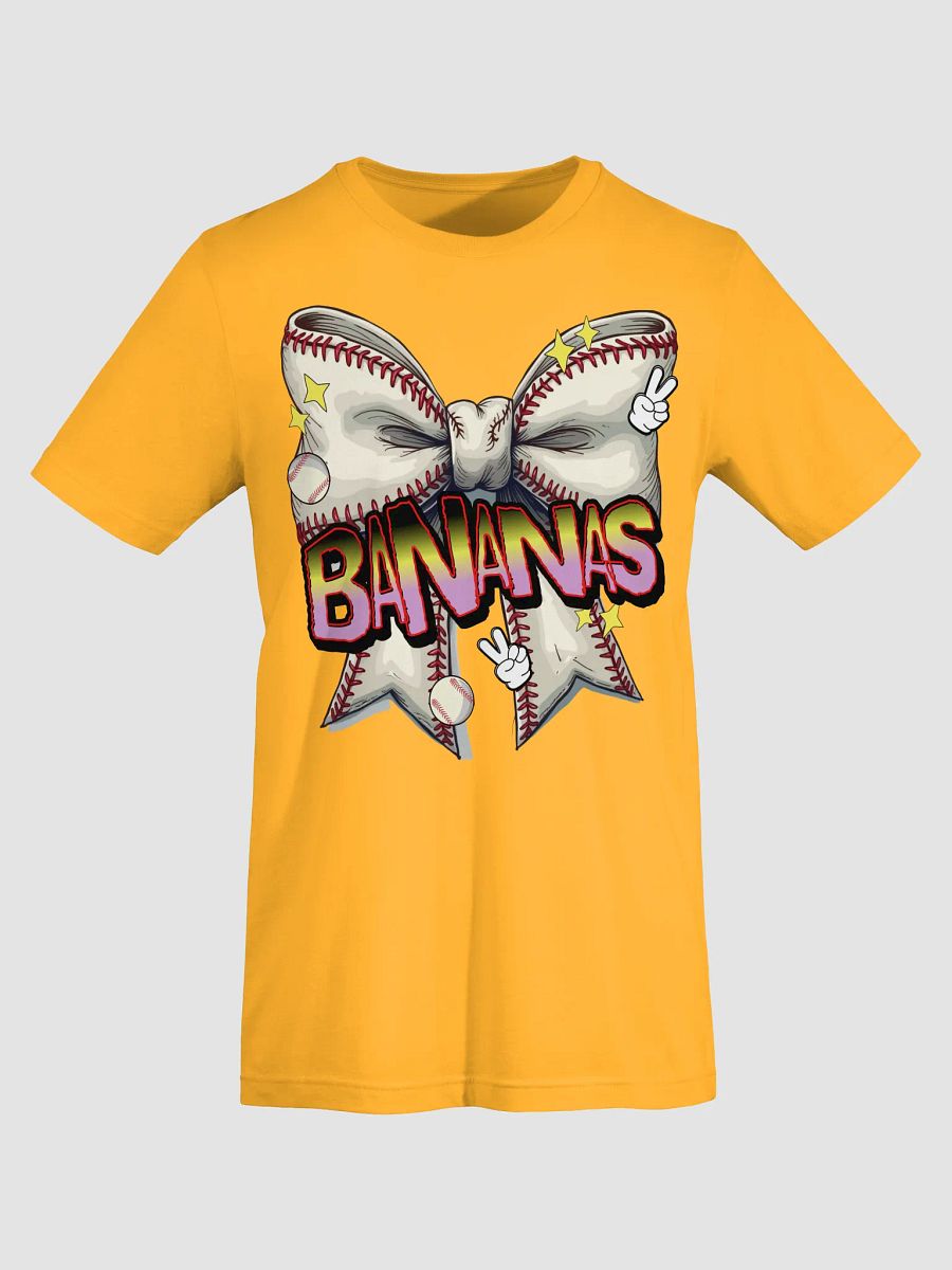 Bananas Bow Baseball T-Shirt product image (31)
