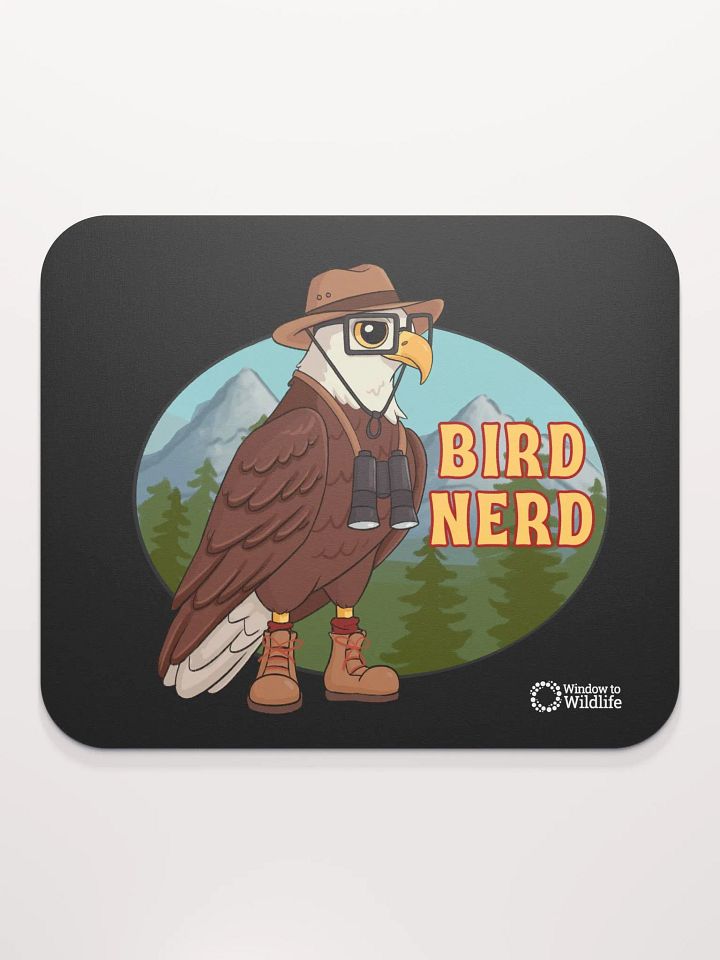 Bald Eagle - Bird Nerd Mouse Pad product image (2)