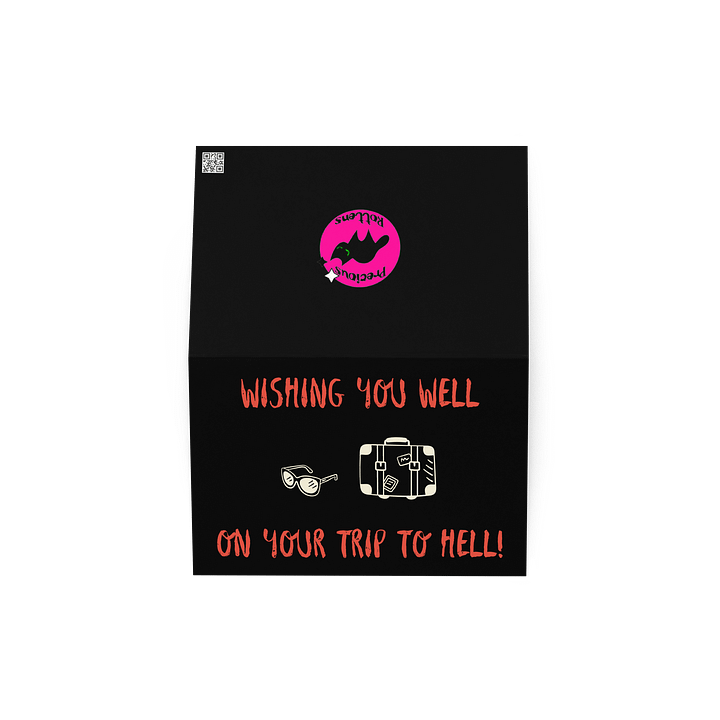Hellish Trip Greeting Card product image (2)