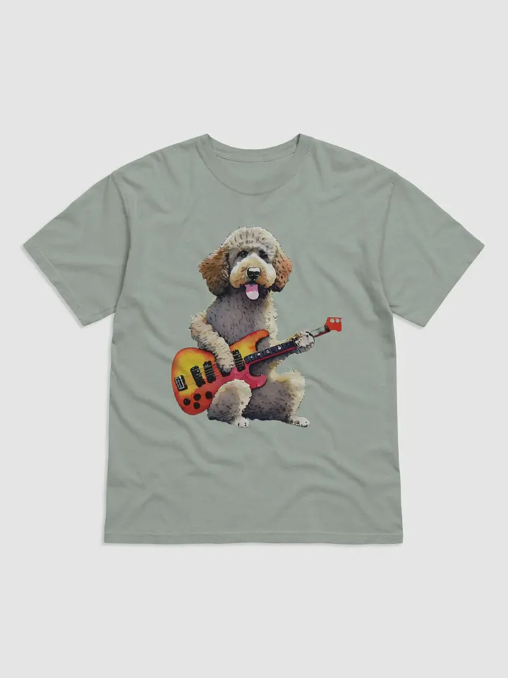 Groove with Your Best Friend: Labradoodle Electric Guitar Tee product image (1)