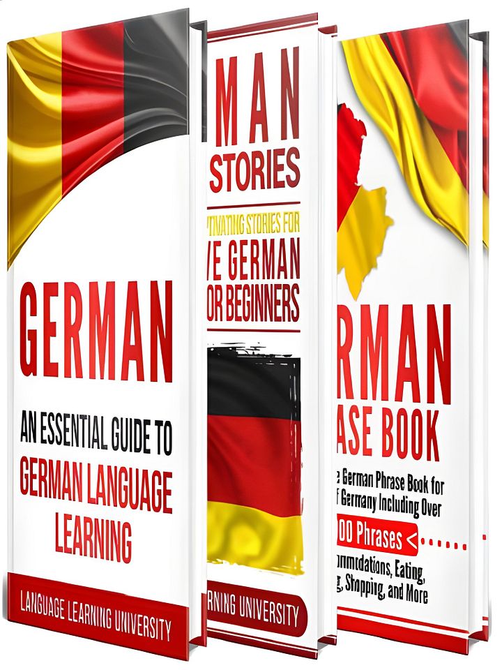German: Learn German For Beginners Including German Grammar, German Short Stories and 1000+ German Phrases product image (1)