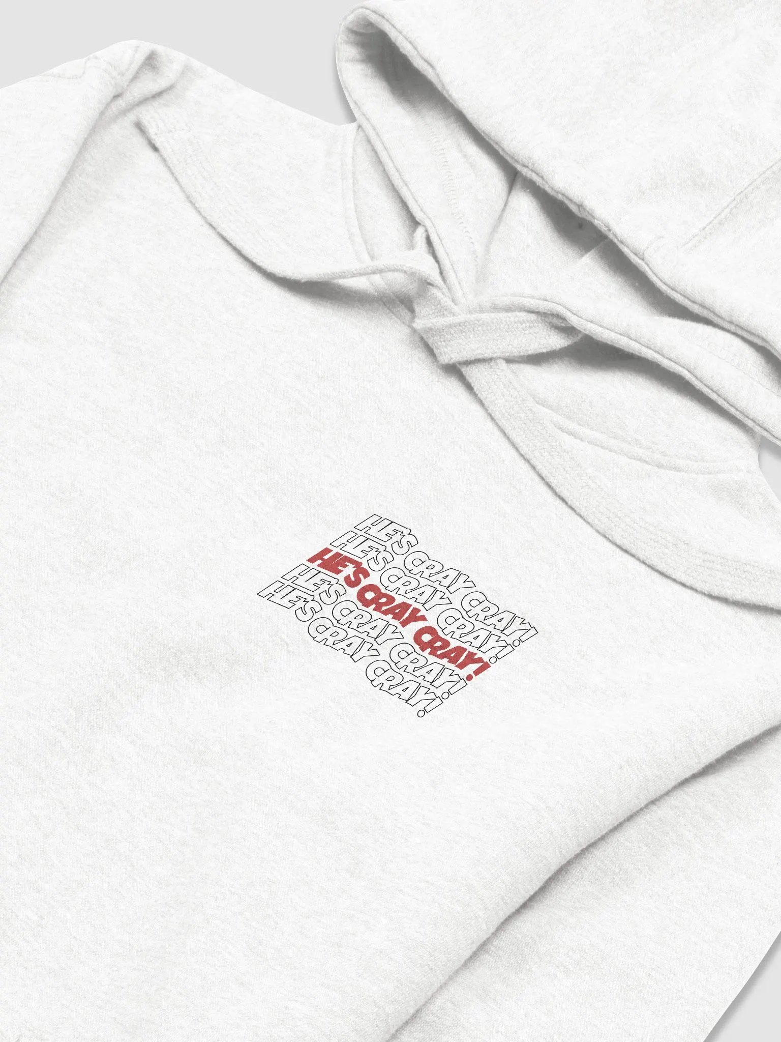 He's Cray Cray! Hoodie (red/black) product image (2)