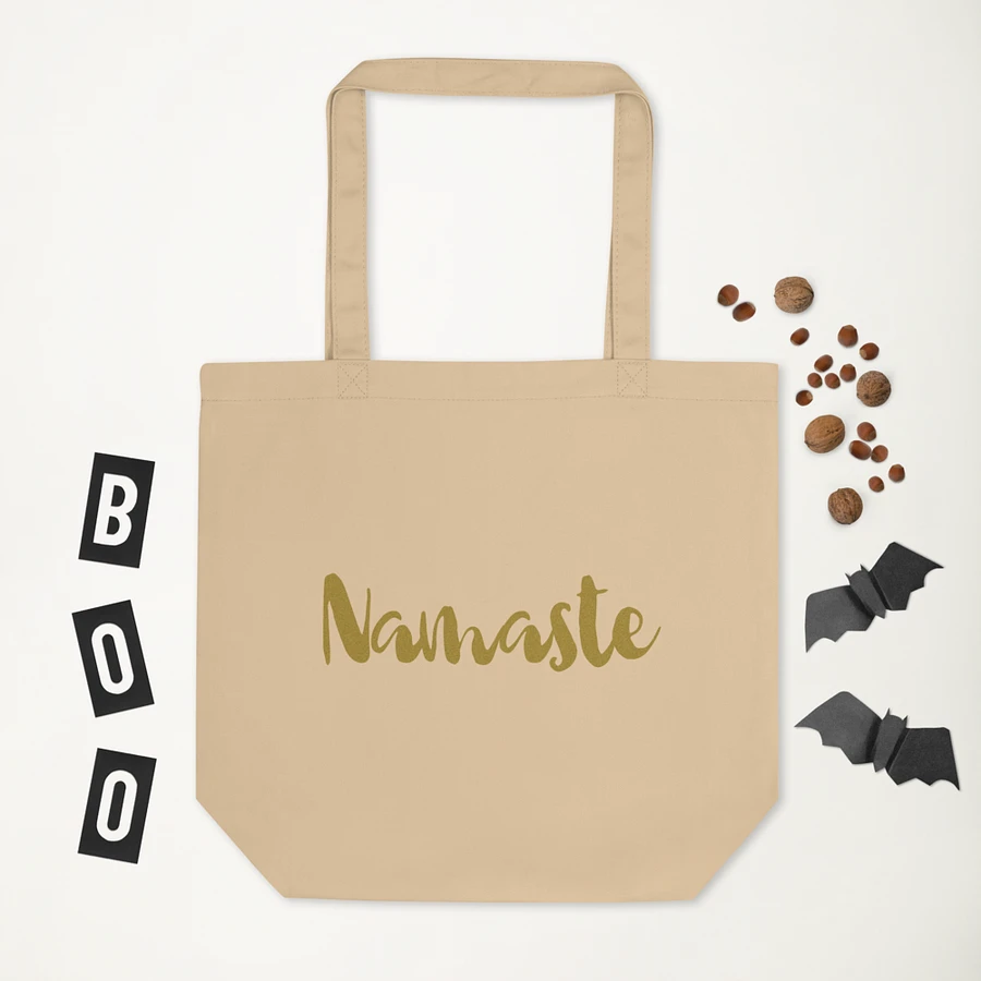 Namaste Text Eco-Friendly Tote Bag product image (5)