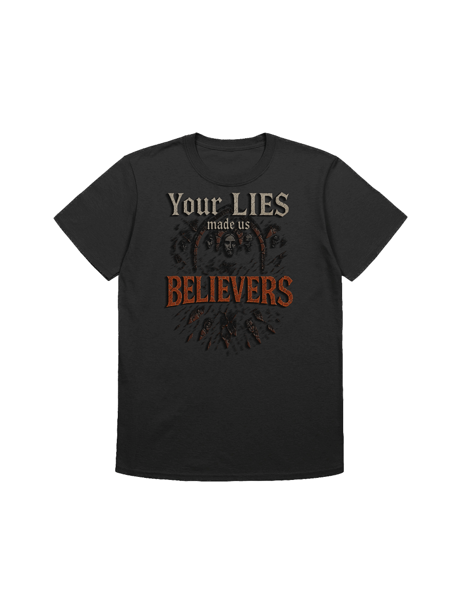 LIES Made Us BELIEVERS Gildan Unisex Softstyle T-Shirt product image (3)