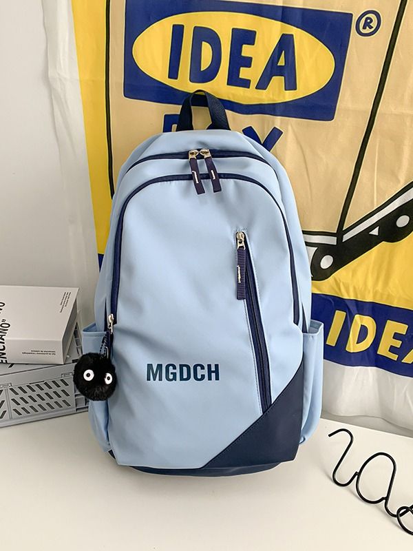 Casual Backpack Good-looking Schoolbag College Women's Simple All-match College Style VIA Onlineshop product image (2)