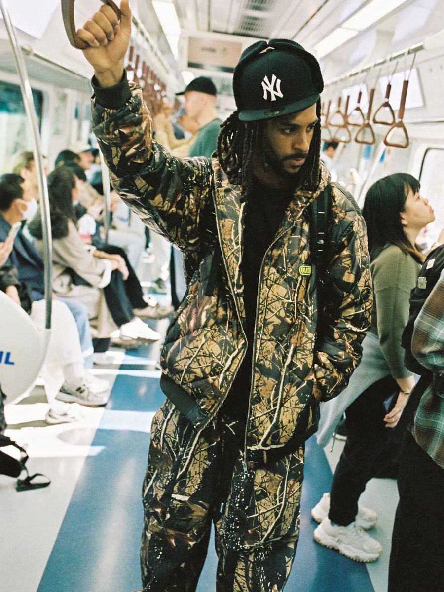 Camo Hooded Work Jacket product image (2)