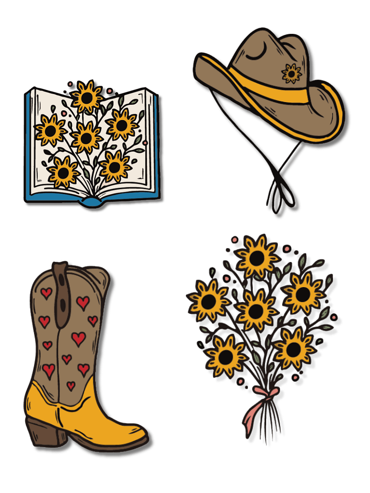 Josie Mae Bookstore Sticker Set product image (1)