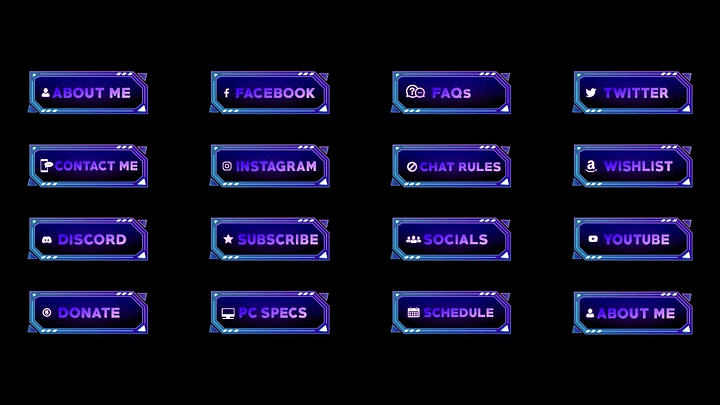 Robust Tech Twitch Panels product image (2)