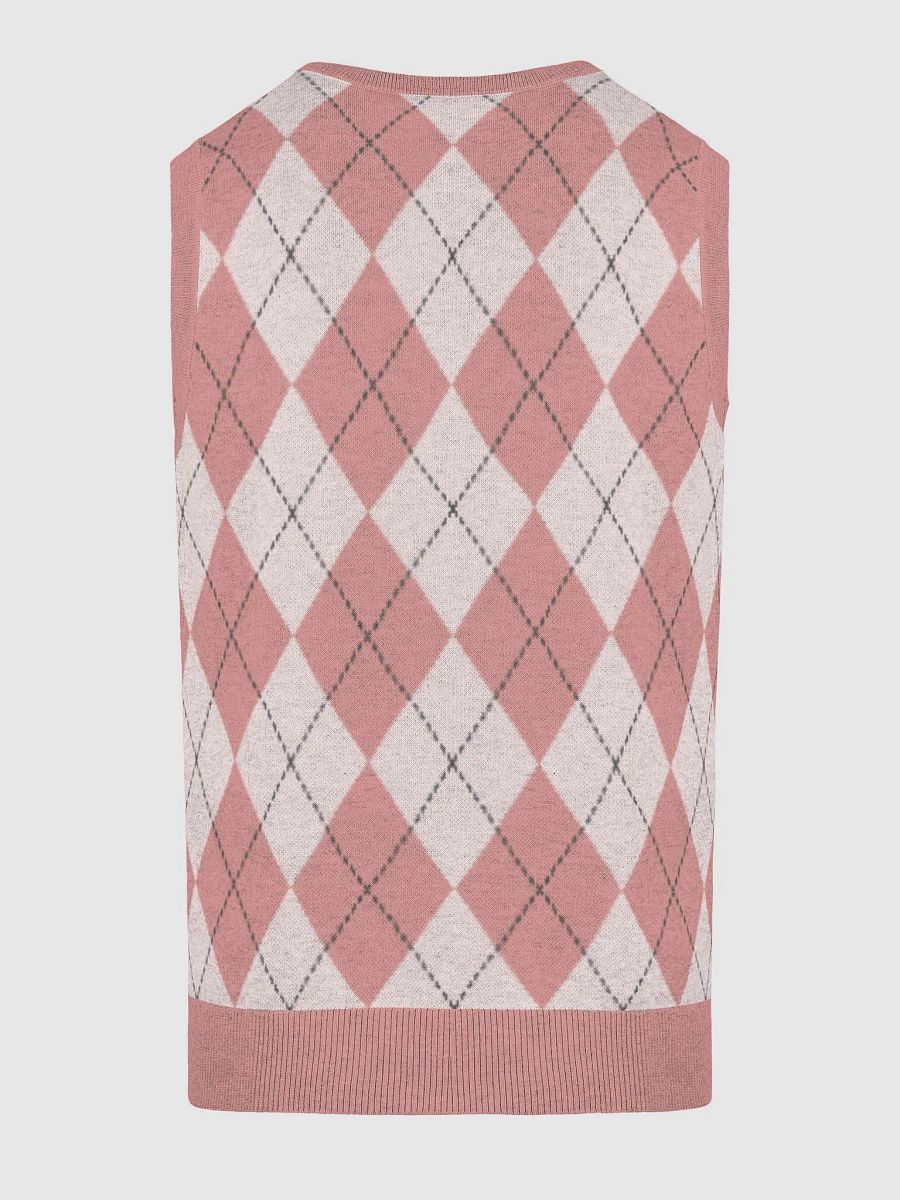 dl jacquard-knitted V-neck product image (4)