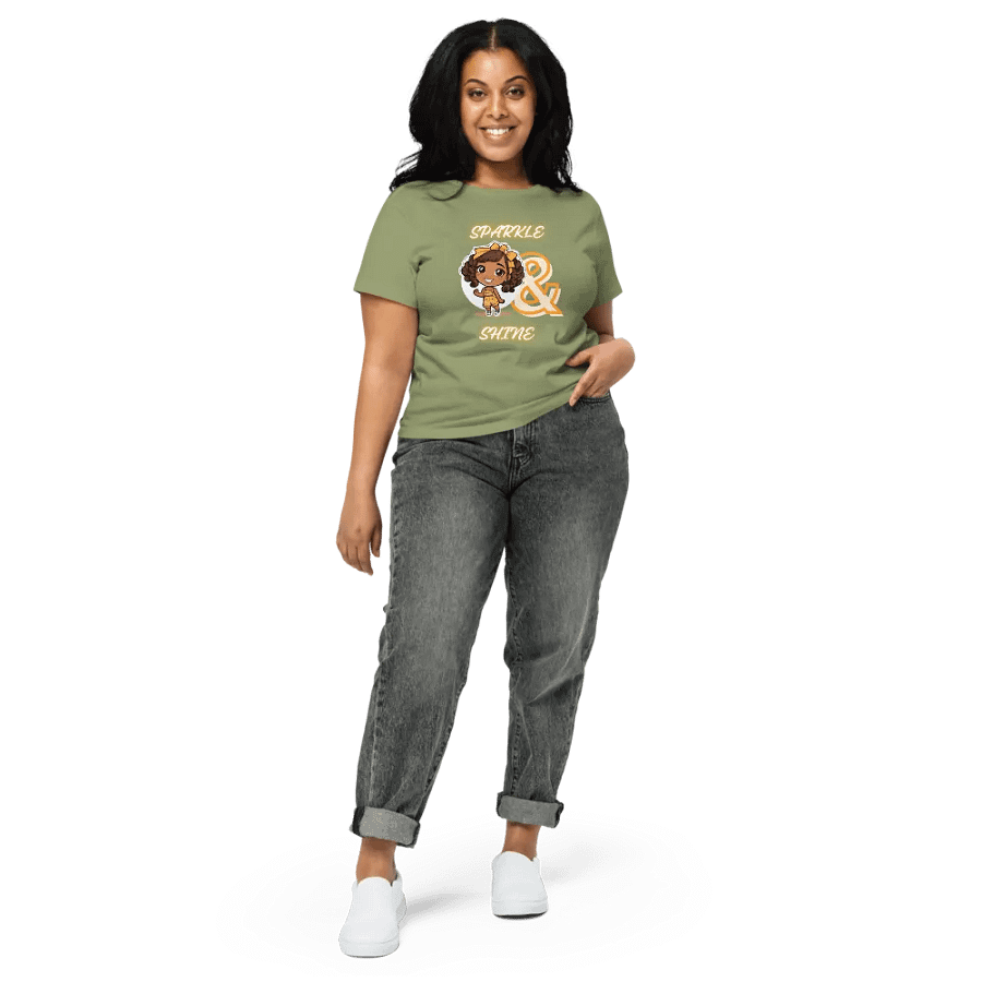 Sparkle & Shine High Waisted Tee product image (5)