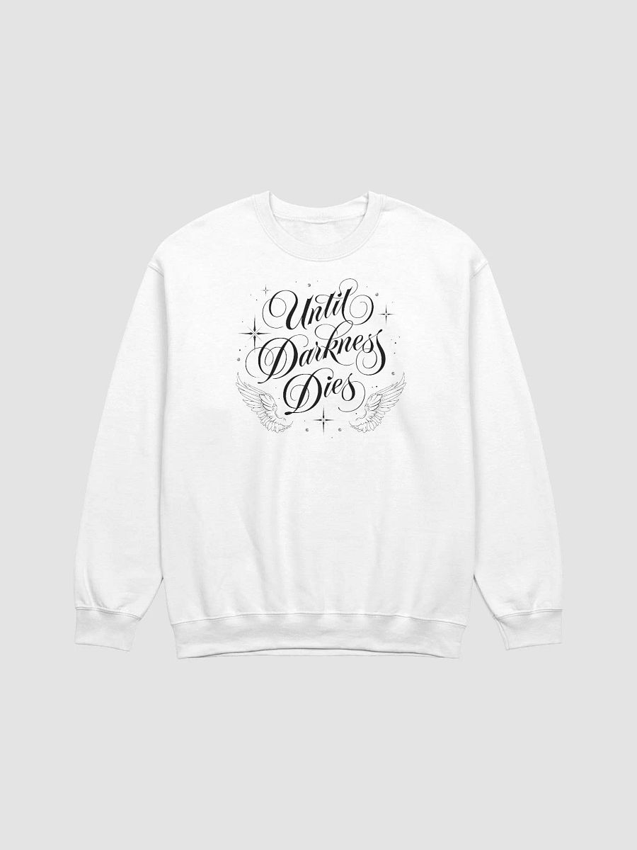 Until Darkness Dies (wings design) Gildan Classic Crewneck Sweatshirt product image (17)