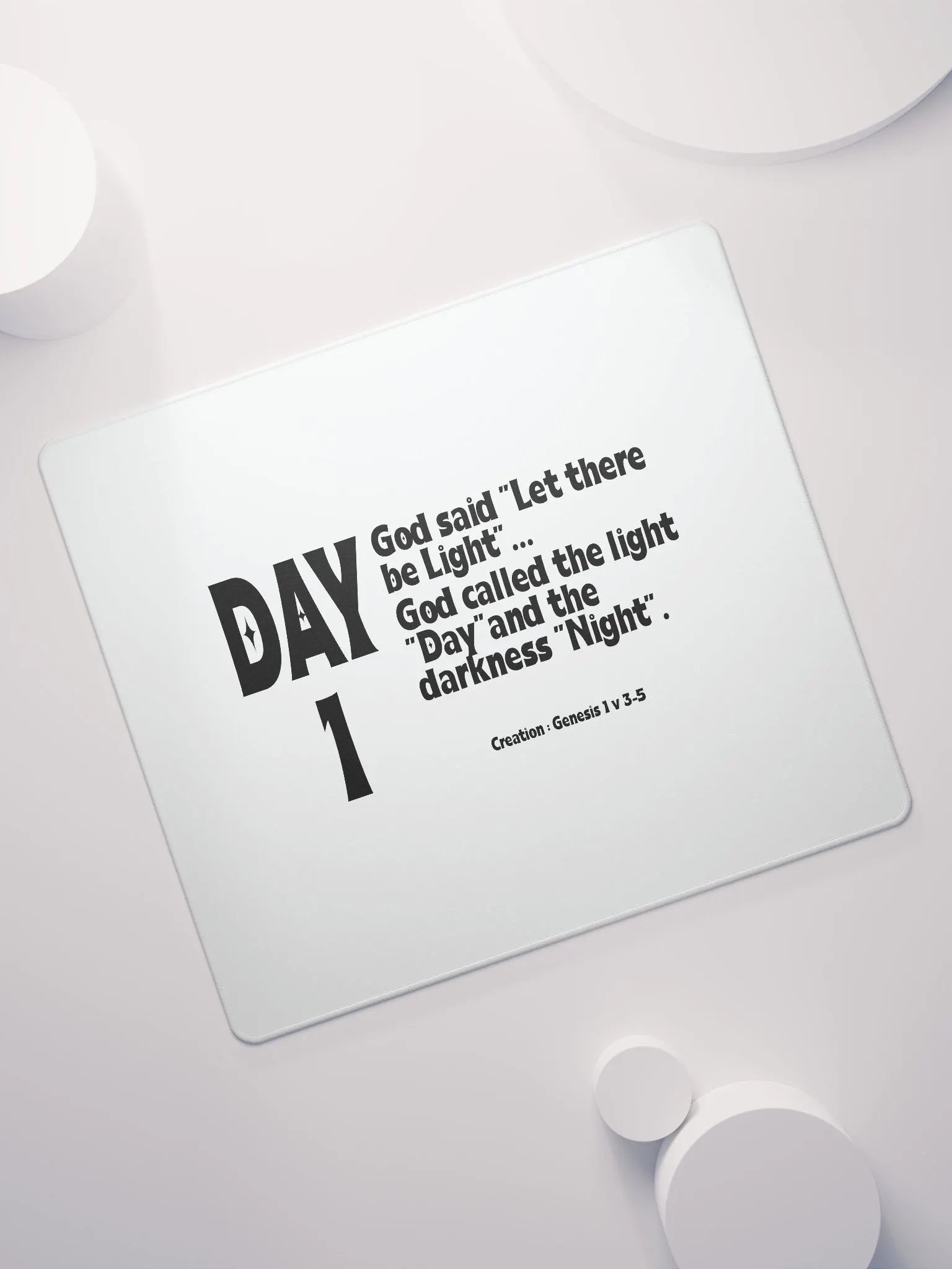 CREATION: DAY 1……Christian, Jesus, faith, God, Bible, Christianity, Jesus Christ, religion, Bible Verse, Love product image (11)