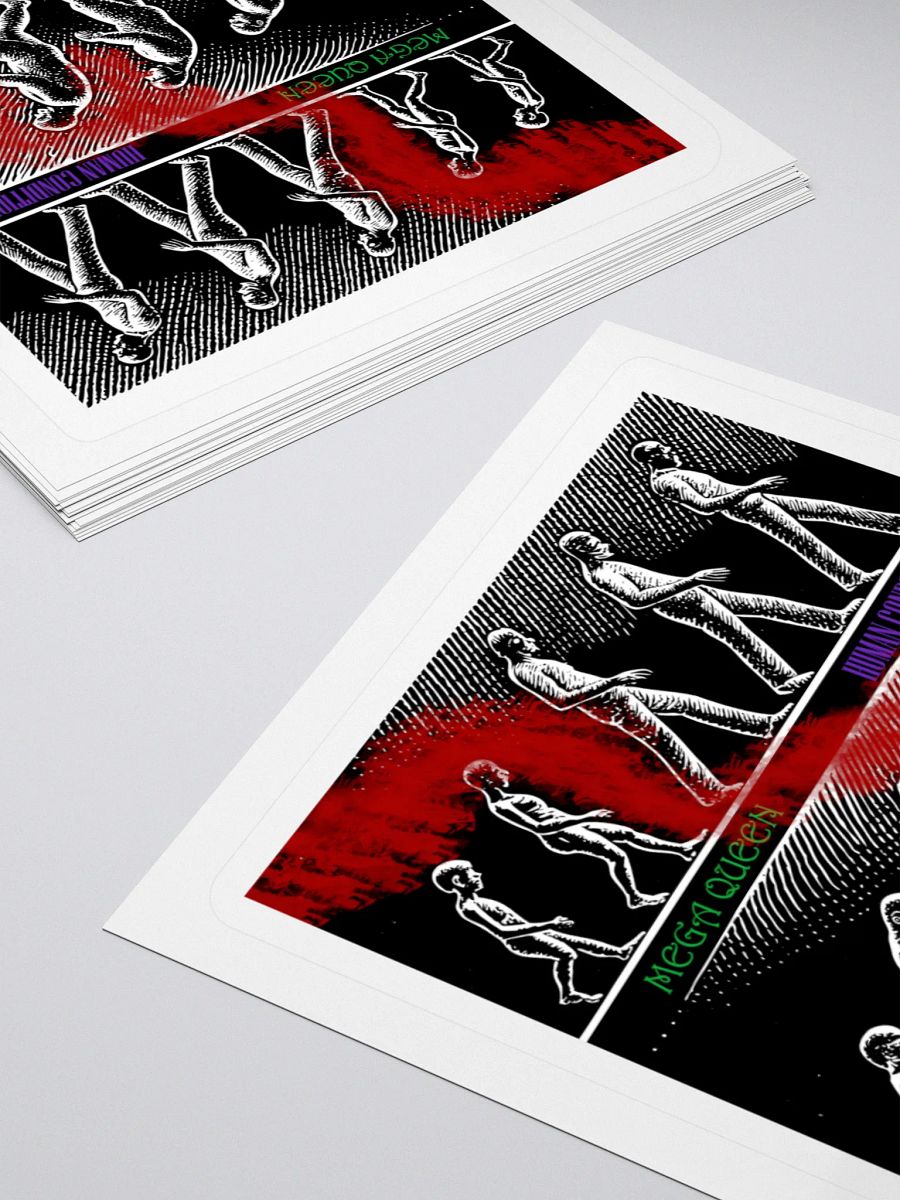 Mega Queen's Human Condition Sticker & Digital Album Pack product image (4)