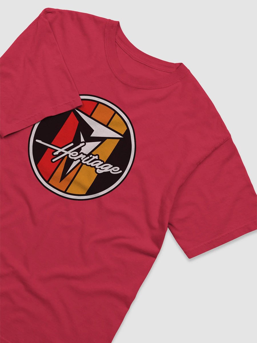Retro Heritage Logo T-Shirt Red product image (3)